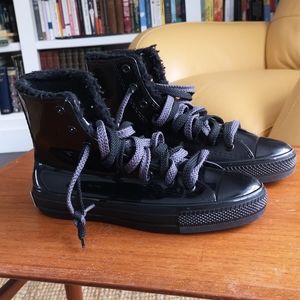 Pajar fleece-y sneaker boots
